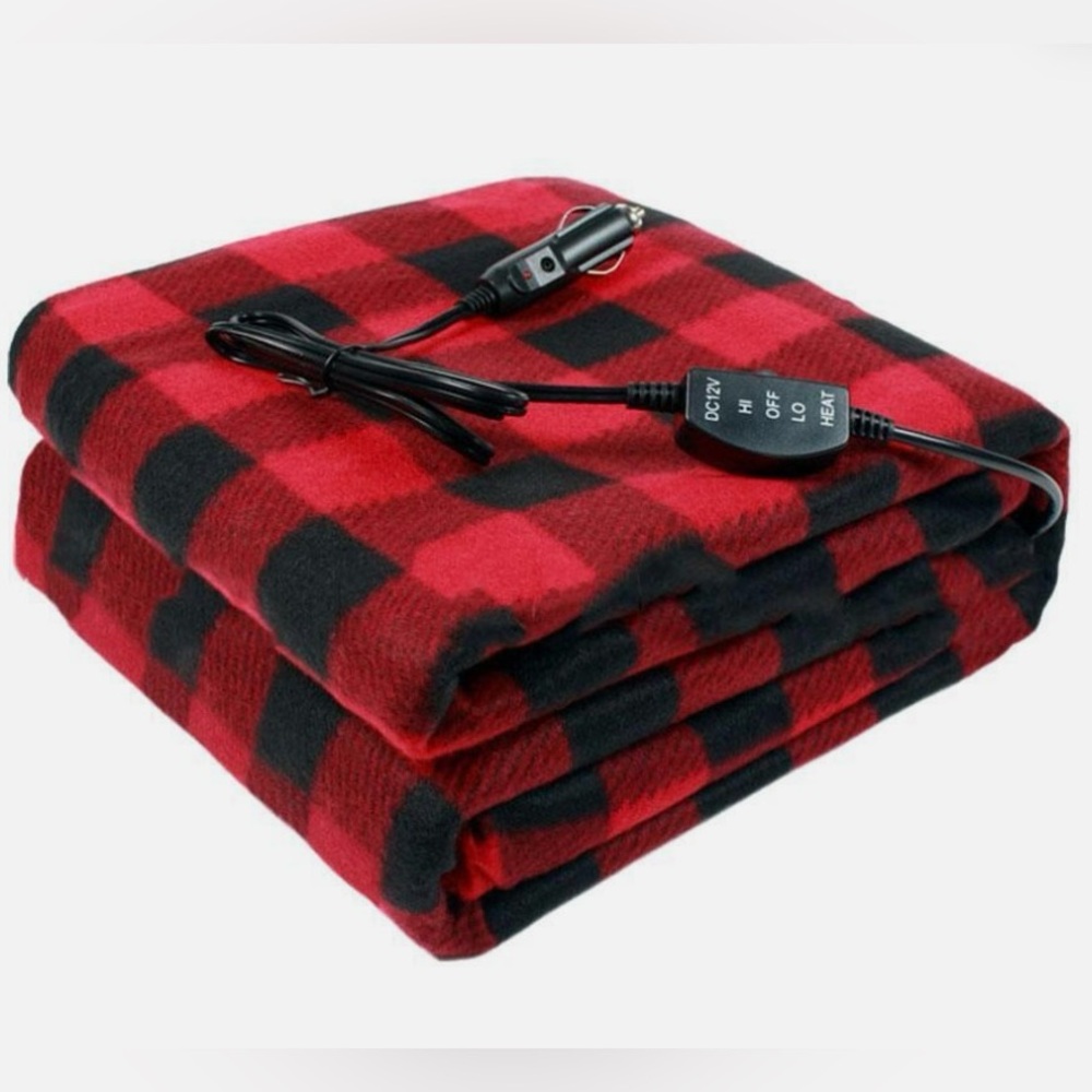 🔥 Car Heating 12V 2-Speed Control Blanket